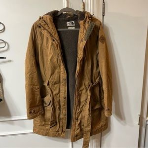 NORTHFACE Winter Utility Jacket Tan